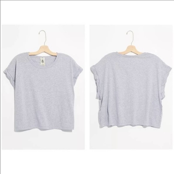 Free People We The Free GRAY You Rock T-Shirt: X-SMALL NWT.❗️LAST 1 IN-STOCK❗️ - Picture 3 of 4
